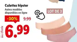 Lidl Culottes hipster offre