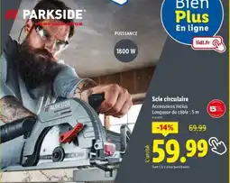 Lidl Scie circulaire offre