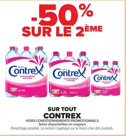 Carrefour Market CONTREX Sur tout offre