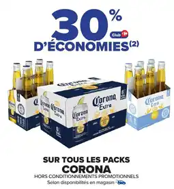 Carrefour Market CORONA Sur tous les packs offre