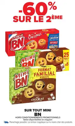 Carrefour Market BN Sur tout mini offre
