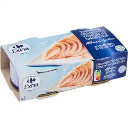 Carrefour Market CARREFOUR EXTRA Thon en tranches Albacore offre
