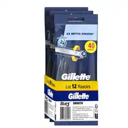 Carrefour GILLETTE Rasoirs non rechargeables offre