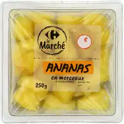 Carrefour CARREFOUR LE MARCHÉ SUR TOUS LES FRUITS ET LÉGUMES DÉCOUPÉS offre