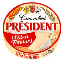 Carrefour PRÉSIDENT SUR TOUS LES CAMEMBERTS offre