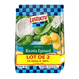 Carrefour LUSTUCRU Pâtes farcies offre