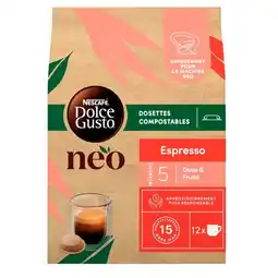 Carrefour NEO BY NESCAFE DOLCE GUSTO Dosettes de café offre