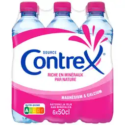 Carrefour CONTREX SUR TOUS LES PACKS D'EAU NATURELLE ET LES BOUTEILLES AROMATISÉES offre