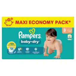 Carrefour PAMPERS Couches & Culottes Maxi economy pack offre