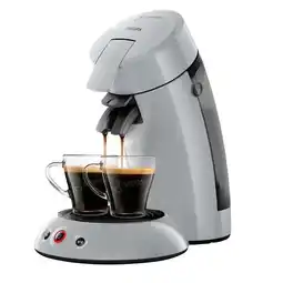 Carrefour PHILIPS Machine à café Senseo gris clair offre