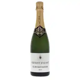 Carrefour CRÉMANT D'ALSACE BRUT E. Durenmeyer offre