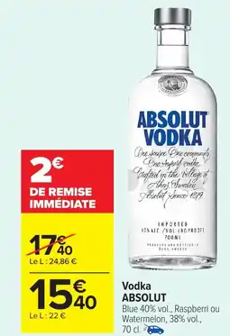 Carrefour Market ABSOLUT Vodka offre