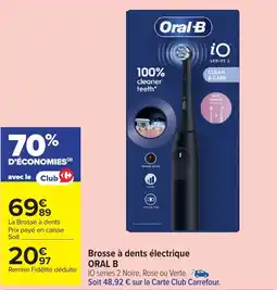 Carrefour Market ORAL B Brosse à dents électrique offre