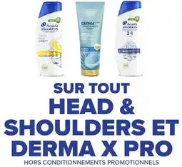 Carrefour Market HEAD & SHOULDERS Sur tout et derma x pro offre