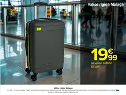 Carrefour Market Valise rigide Malaga offre