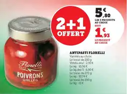 Hyper U FLORELLI Antipasti offre