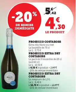 Hyper U Prosecco costaross offre