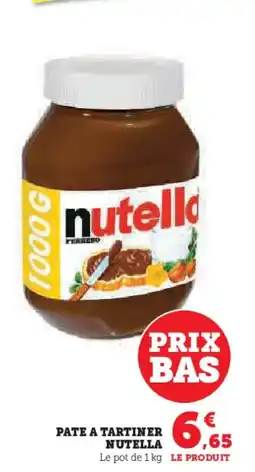 Hyper U NUTELLA Pate a tartiner offre