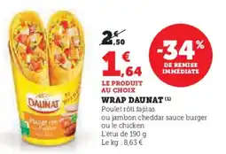 Hyper U DAUNAT Wrap offre