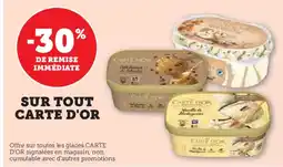 Hyper U CARTE D'OR Sur tout offre