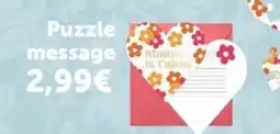 Centrakor Puzzle message offre