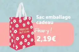 Centrakor Sac emballage cadeau offre