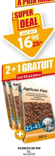 Trafic Ecorces de pin offre