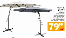 Trafic Parasol deporte malaga offre