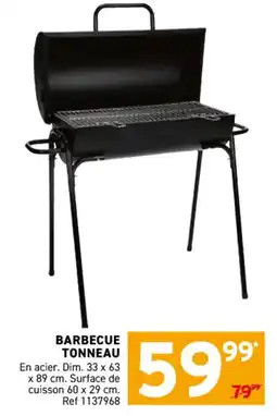 Trafic Barbecue tonneau offre