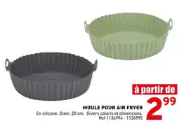 Trafic Moule pour air fryer offre