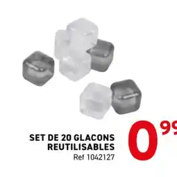 Trafic Set de 20 glacons reutilisables offre