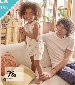 Carrefour Drive Pyjama femme offre