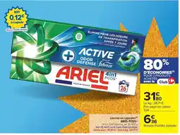 Carrefour Drive Febreze - lessive en capsules pods+ offre