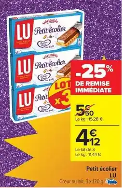 Carrefour Drive Lu - petit écolier offre