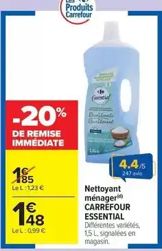Carrefour Drive Carrefour - nettoyant ménager offre