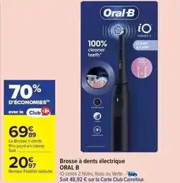 Carrefour Drive Oral-b - brosse à dents électrique offre