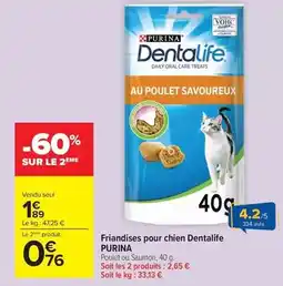 Carrefour Drive Purina - friandises pour chien dentalife offre
