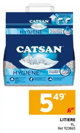 Trafic CATSAN Litiere offre