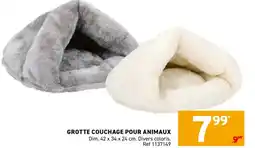Trafic Grotte couchage pour animaux dim. 42 x 34 x 24 cm offre