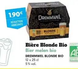 Intermarché Hyper DREMMWEL Bière Blonde Bio offre
