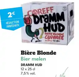 Intermarché Hyper DRAMM HUD Bière Blonde Bier melen offre
