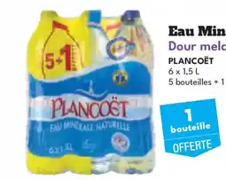 Intermarché Hyper PLANCOËT Eau Minérale Naturelle Dour melar naturel offre