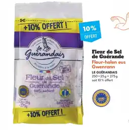 Intermarché Hyper LE GUÉRANDAIS Fleur de Sel de Guérande Flour-holen eus Gwenrann offre