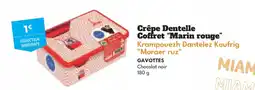 Intermarché Hyper GAVOTTES Crêpe Dentelle Coffret "Marin rouge" offre