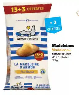 Intermarché Hyper ARMOR DÉLICES Madeleines Madalenoù offre