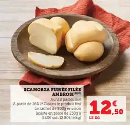 Scamorza fumée filée ambrosi