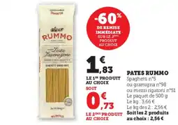 U Express RUMMO Pates offre