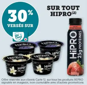 U Express HIPRO Sur tout offre