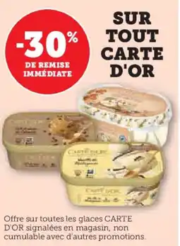 U Express CARTE D'OR Sur tout offre
