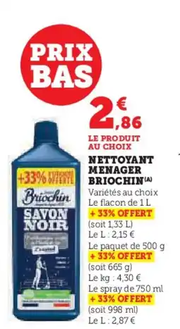 U Express BRIOCHIN Nettoyant menager offre